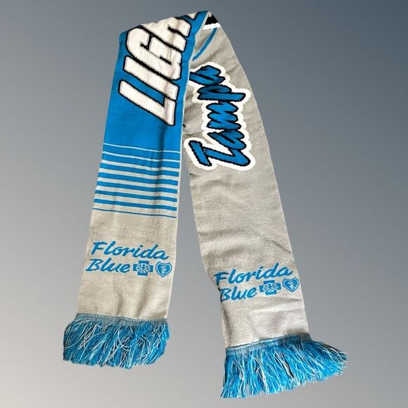 NHL Tampa Bay Lightning Scarf 2 Sided - Picture 3 of 4